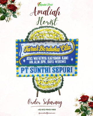 Papan Bunga Duka di Lumpue